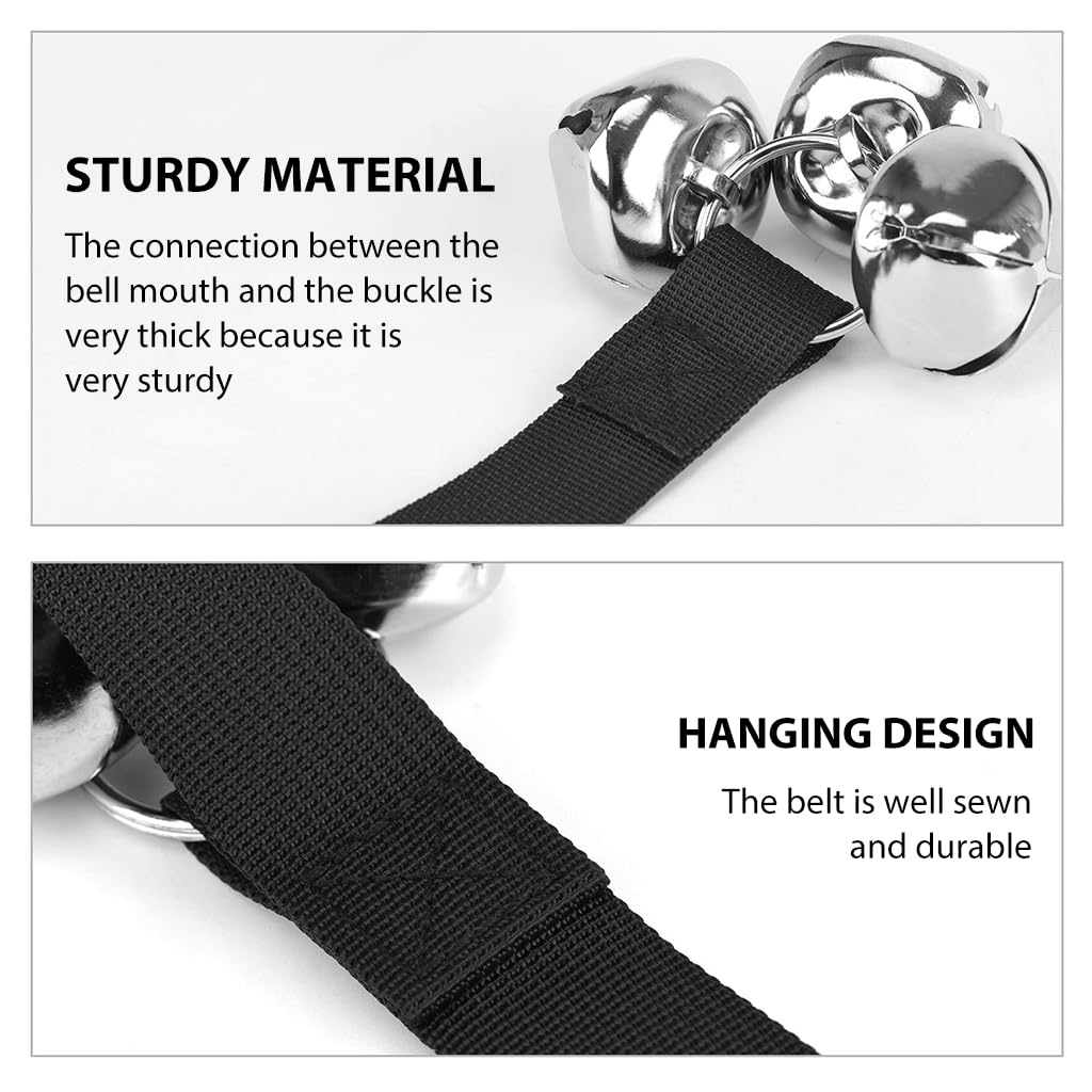 Qpets Dog Doorbell Training Bell Door Hanging Bell for Potty Training, Going Out, Simple Dog Training Bell for Behavior Training & Communication 85cm Long Training Bell for Puppies, Adult Dog Qpets Dog Doorbell Training Bell Door Hanging Bell for Potty Training, Going Out, Simple Dog Training Bell for Behavior Training & Communication 85cm Long Training Bell for Puppies, Adult Dog